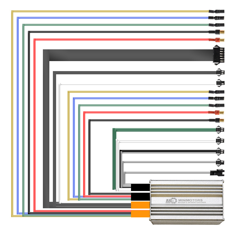 Controladora Trotinete Eletrica Dualtron Raptor 60V 22A [Minimotors]