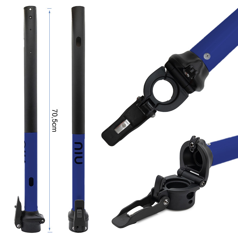 Mastro azul Trotinete Eletrica Niu KQi3 Sport 2 Mastro azul Trotinete Eletrica Niu KQi3 Sport