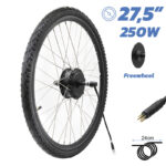 Motor de 36V 250W para bicicleta elétrica de 27,5 polegadas (pneu incluso)