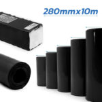 Tubo termorretrátil preto 280m 10M