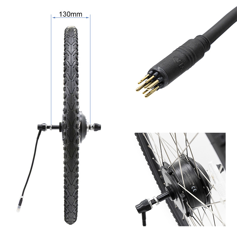 Motor de 36V 250W para bicicleta elétrica de 26 polegadas (pneu incluso) 2 Motor de 36V 250W para bicicleta elétrica de 26 polegadas (pneu incluso)