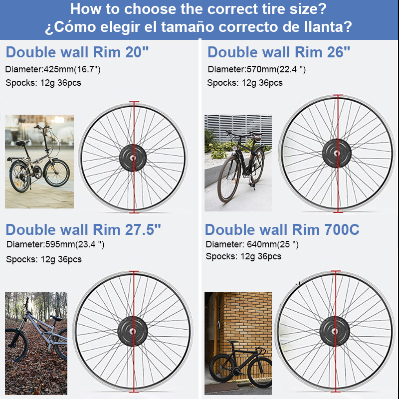 Motor de 36V 250W para bicicleta elétrica de 26 polegadas (pneu incluso) 3 Motor de 36V 250W para bicicleta elétrica de 26 polegadas (pneu incluso)