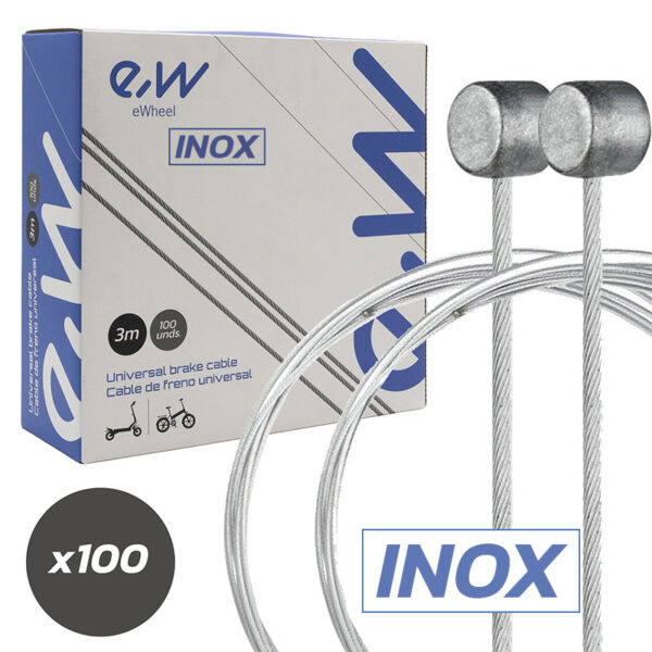 Cabo Travao de aço inoxidável de 3 m - 100 unidades