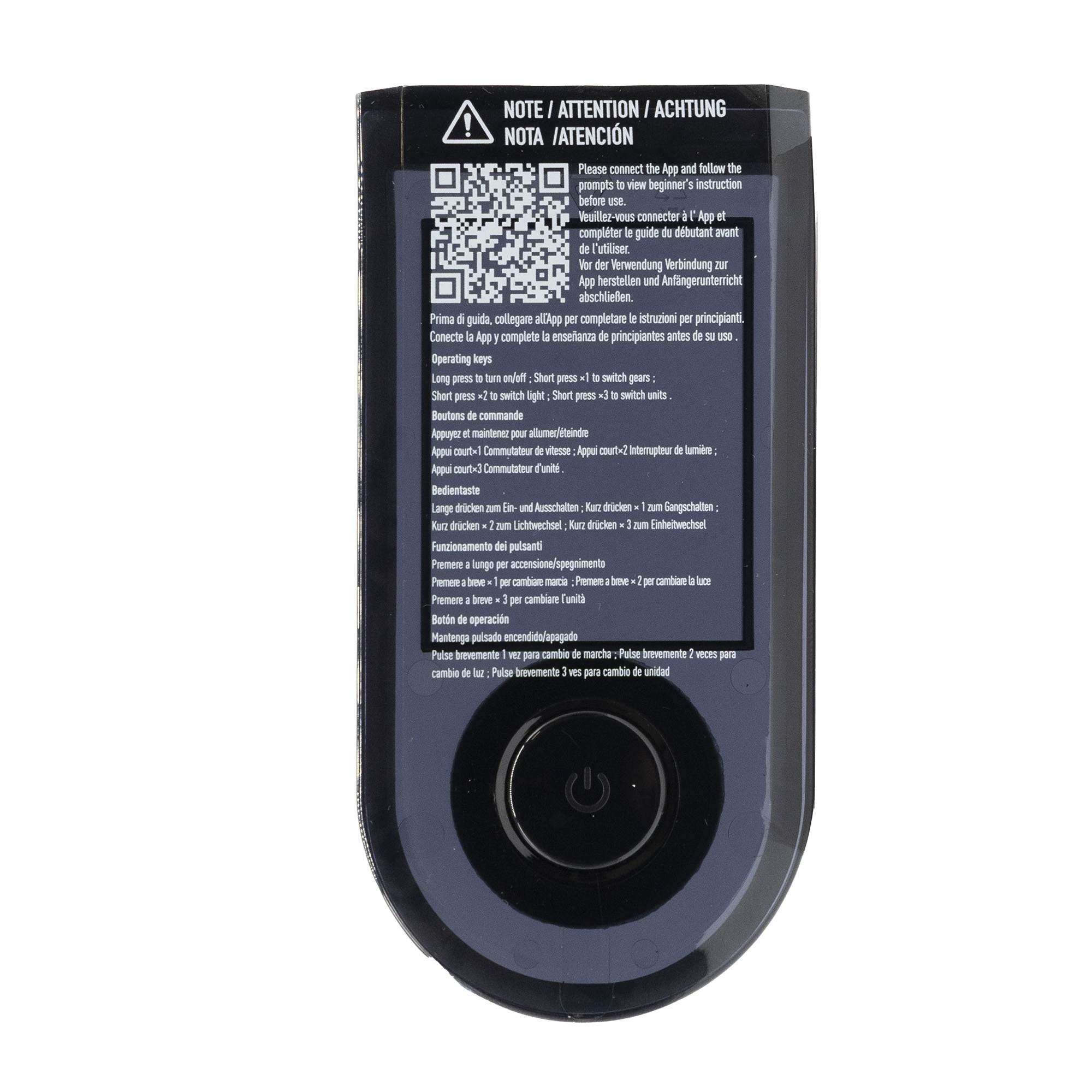 Capa de exibição Trotinete Eletrica Niu KQi2