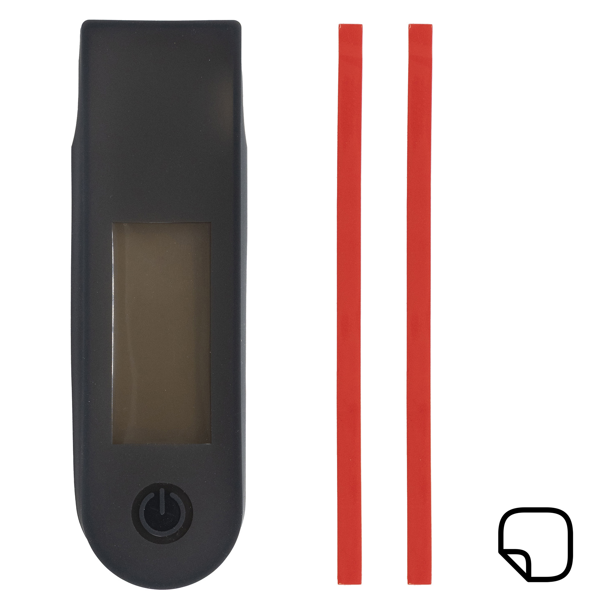 Protetor de tela preto para Trotinete Eletrica Xiaomi Mi 4 Ultra 2 Protetor de tela preto para Trotinete Eletrica Xiaomi Mi 4 Ultra