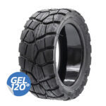 Pneu EWHEEL RHINOTRACK 9x3-5.5 sem câmara para uso fora de estrada com gel resistente a furos