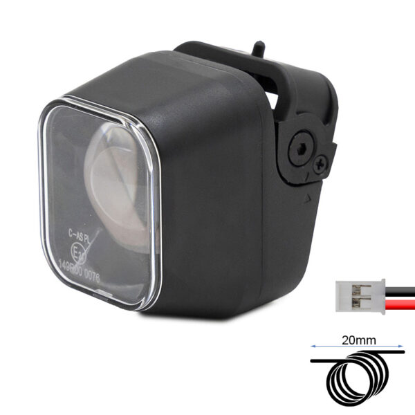 Farol original Trotinete Eletrica Ninebot F3 F3 Pro MAX G3 6W