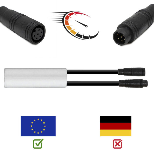 Delimitador Trotinete Eletrica Ninebot F3 E F3Pro E - Versão UE