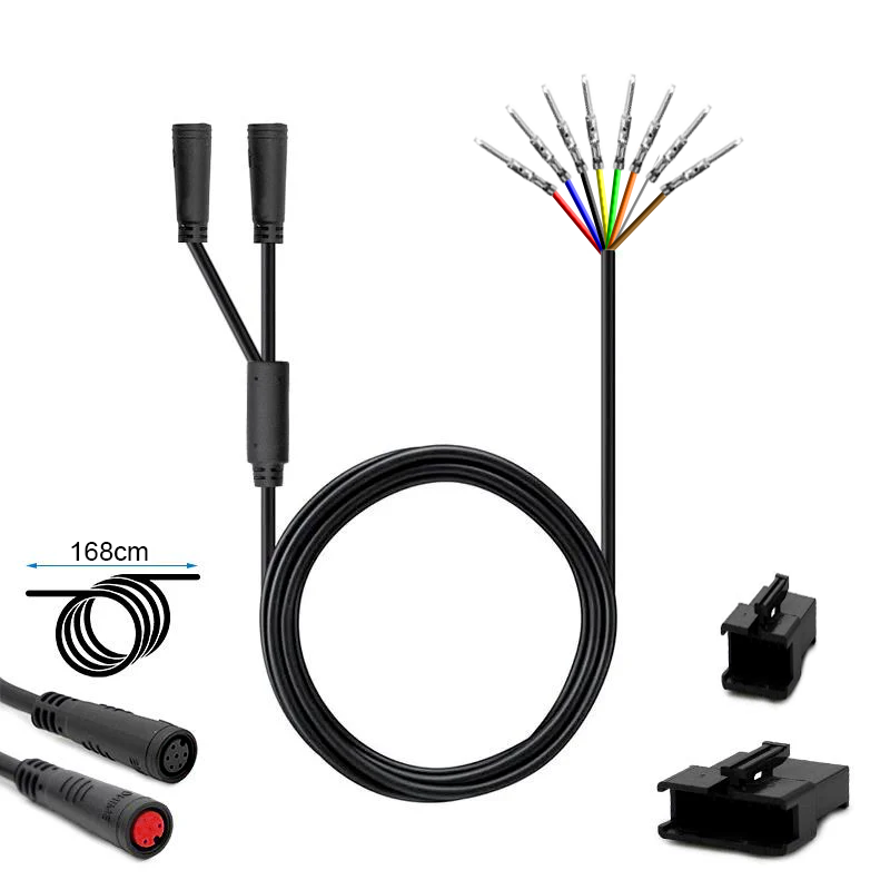 Cabo de conexão à Prova d'água Trotinete Eletrica ECOXTREM M41 para Controladora e display