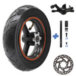 Jante + Pneu 10x2.125 + Pinça Travão + Disco Travao Trotinete Eletrica Navee N20 N40