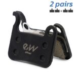 Pastilhas de resina RS001-R para pinça Xtech [Ewheel] - 2 conjuntos