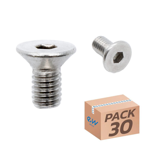 Parafusos de dobradiça Trotinete Eletrica Dualtron em aço inoxidável, pacote com 10 unidades