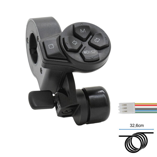 Teclado multifuncional Trotinete Eletrica Ninebot Trotinete Eletrica Ninebot Zt3 Pro G3 com campainha