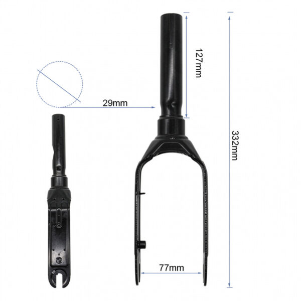 Garfo dianteiro Trotinete Eletrica Xiaomi Trotinete Eletrica Trotinete Eletrica Xiaomi Mi 4 Pro Plus [ORIGINAL]
