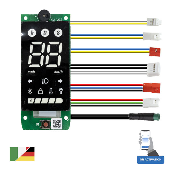 Tela do Trotinete Eletrica Xiaomi Trotinete Eletrica Trotinete Eletrica Xiaomi Mi 4 Lite Gen2 (versão italiana alemã) [ORIGINAL]