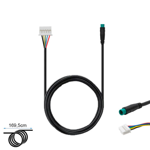 Cabo Controladora-display para Trotinete Eletrica Xiaomi Mi5 Mi5 Pro Mi5 Max