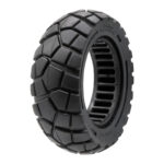 Roda sólida 9x3-5.5 com linha preta [Amitor]