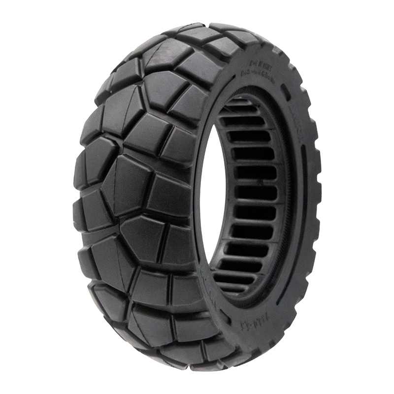 Roda sólida 9x3-5.5 com linha preta [Amitor]