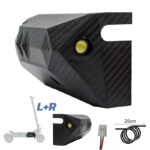 Faróis laterais dianteiros com carcaça Smartgyro MAX2