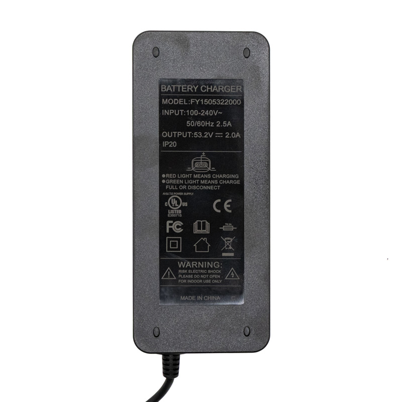 Carregador premium 48V (saída 53,2v) 2A para NIU - conector SJT-125E 2 Carregador premium 48V (saída 53,2v) 2A para NIU - conector SJT-125E