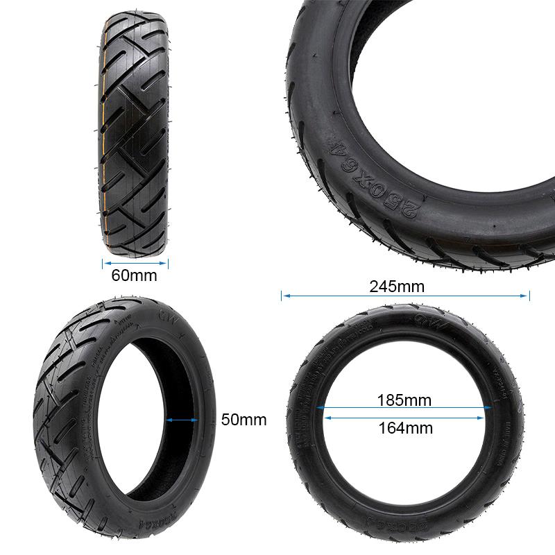 Pneu tubeless 250x64 2 Pneu tubeless 250x64
