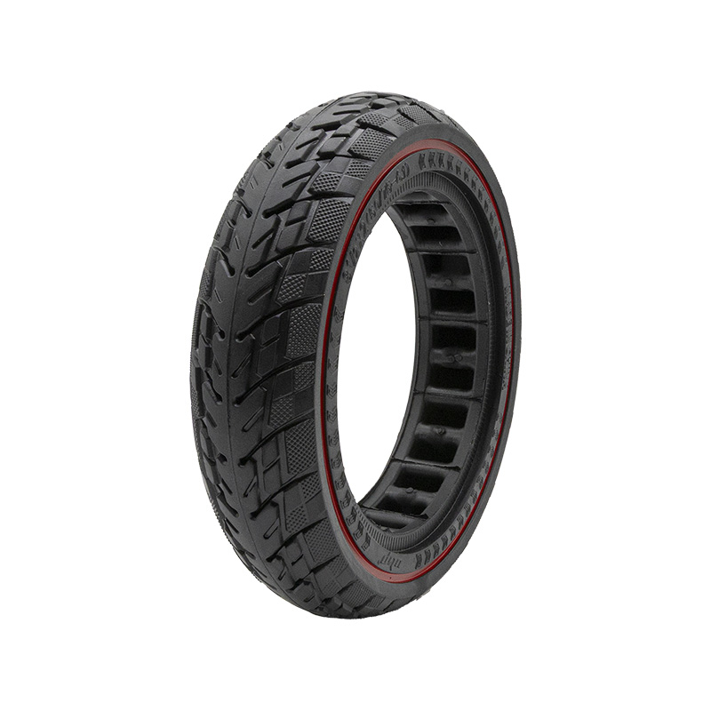 Pneu maciço off-road 8,5x2 (50/75-6,1) vermelha 1 Pneu maciço off-road 8,5x2 (50/75-6,1) vermelha