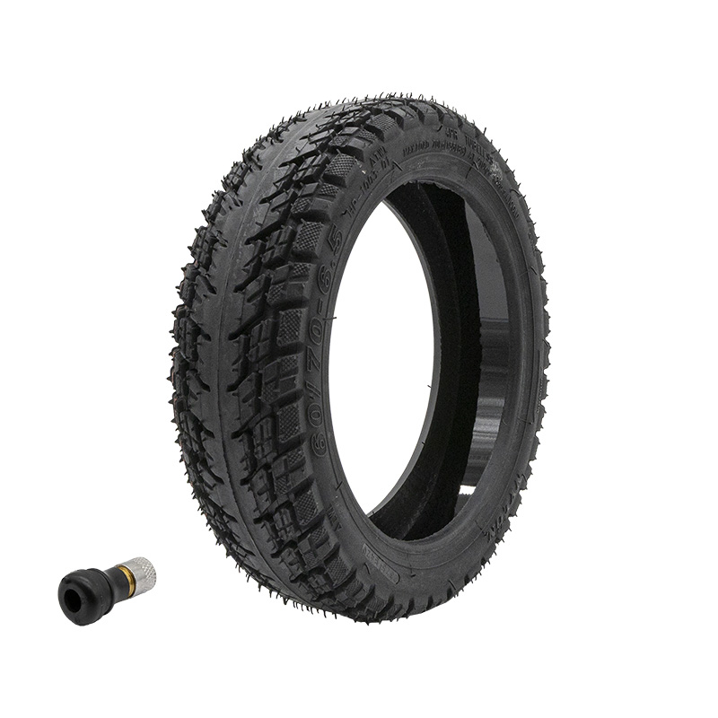 Pneu tubeless off-road 60/70-6,5 com gel e válvula 1 Pneu tubeless off-road 60/70-6,5 com gel e válvula
