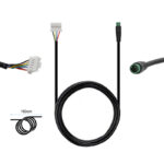 Cabo bus do Controladora e display LCD Trotinete Eletrica Xiaomi Electric Scooter 5