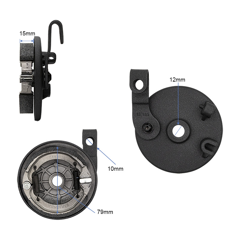 Cobertura de travão de tambor Trotinete Eletrica Xiaomi Electric Scooter 5 / 5 Pro 2 Cobertura de travão de tambor Trotinete Eletrica Xiaomi Electric Scooter 5 / 5 Pro