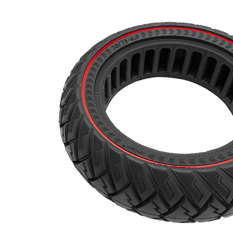 Pneu maciço off-road 70/75-6,5 linha vermelha 5 Pneu maciço off-road 70/75-6,5 linha vermelha