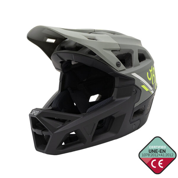 Capacete INTEGRA Sport - Cinza basalto/Preto