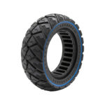 Pneu maciço off-road 9x3-5,5 azul