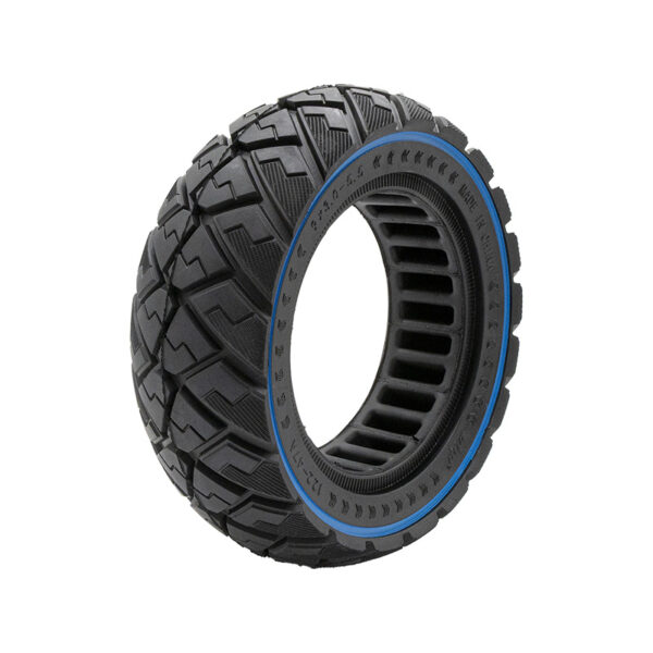Pneu maciço off-road 9x3-5,5 azul