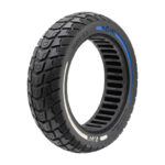 Pneu 70/60-7.5 maciço branco/azul Trotinete Eletrica Segway ZT3 Pro