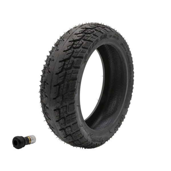 Pneu tubeless off-road 9,5×2,50 com válvula