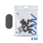 Cobertura impermeavel cinzenta da porta de carregamento Trotinete Eletrica Xiaomi Electric Scooter 4 Lite 2a Geracao Original Pack de 10