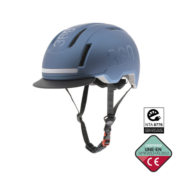 Capacete COVEX Urban - Azul/L - Iluminação integrada