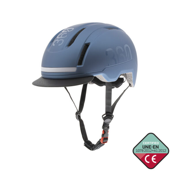 Capacete COVEX Urban - Azul/M - Iluminação integrada