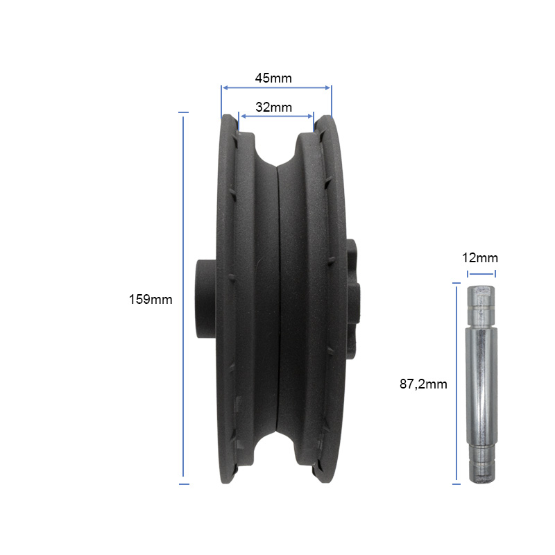 Jante de alumínio divisível Trotinete Eletrica Xiaomi Electric Scooter 2 Jante de alumínio divisível Trotinete Eletrica Xiaomi Electric Scooter