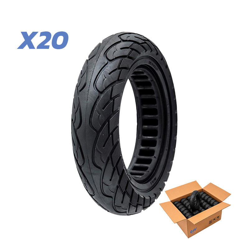 Pack de 20 pneus maciços ultraleves 10x2,5-6,1/B34 1 Pack de 20 pneus maciços ultraleves 10x2,5-6,1/B34