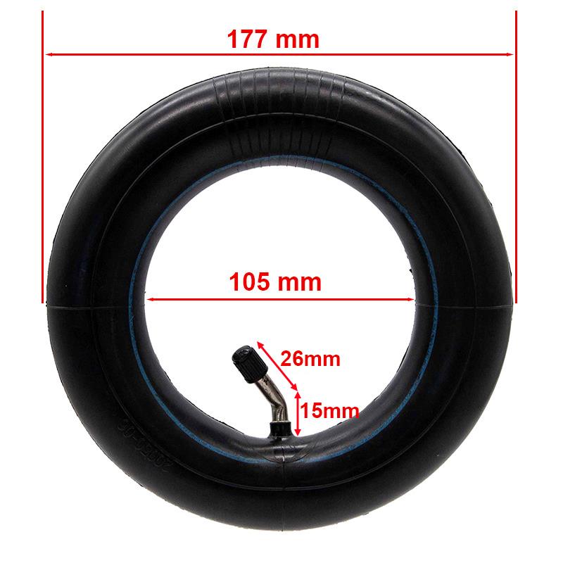 Camara de Ar 200x50 Valvula Curva 135x45º 5 Camara de Ar 200x50 Valvula Curva 135x45º
