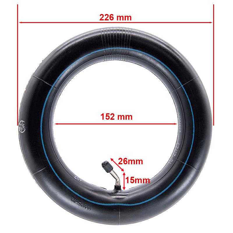 Camara de Ar 10x2 Camara de Ar 10x2.125 Valvula Curva 135x45º